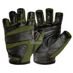 Weight Lifting Gym Gloves- Green
